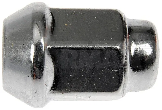 611-122 – DORMAN Lug Nut, OE Replacement 1.313 Inch Overall Length 1/2-20 Thread Size 60 Degree Conical Seat Boxed Ca...